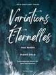 Variations Eternelles piano sheet music cover